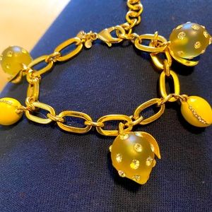 Ann Taylor, lemon drop bracelet. Never wore it